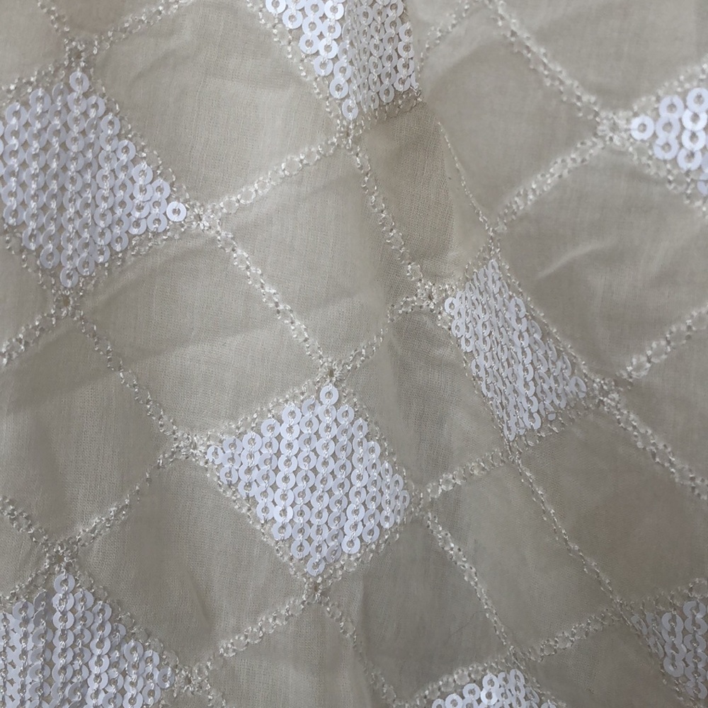 Gold Hawk Silk Sequined Top - Picture 4 of 13